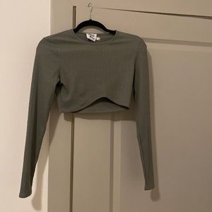 Princess Polly long sleeve crop top